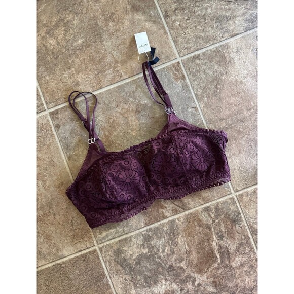 Aerie Real Power Wireless Push Up Joy Convertible Lace Bra Size 32C - Picture 5 of 12